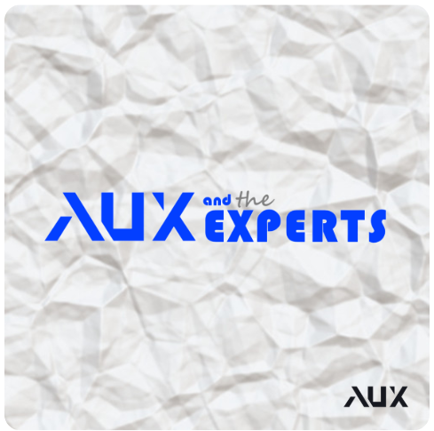 Aux and the Experts podcast cover art